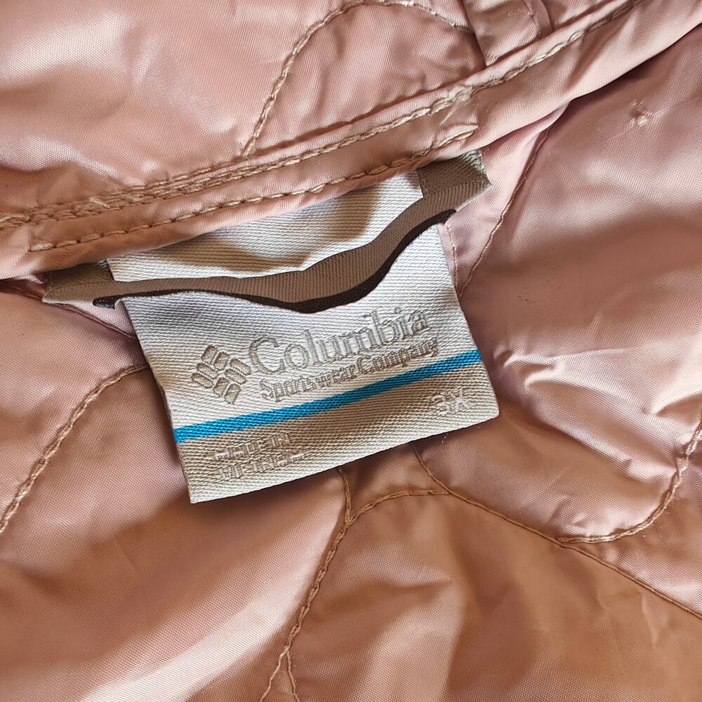 Columbia Light Pink Quilted Jacket - Picture 4 of 5